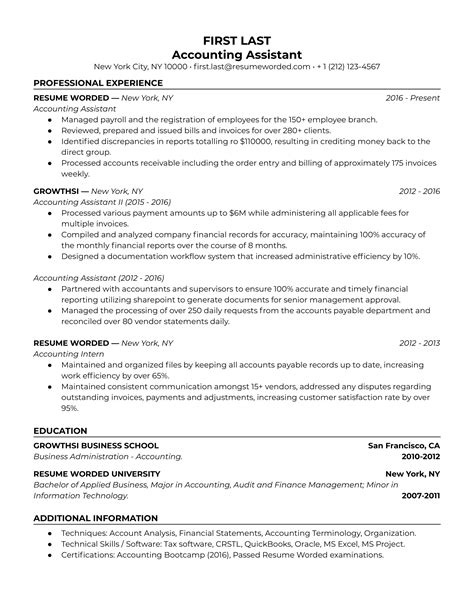 senior accounts assistant resume examples|Accounting Assistant Resume Examples for 2024 